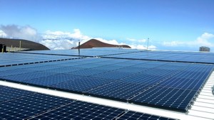 Mauna Kea Gemini Observatory PV Solar System, courtesy: maui pacific solar